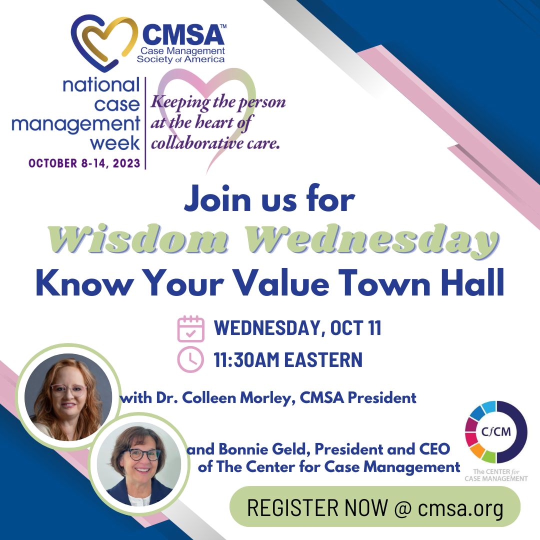 Cmsa Case Management Week 2024 Registration Janeen Lisette